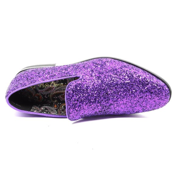 booker's purple shoes
